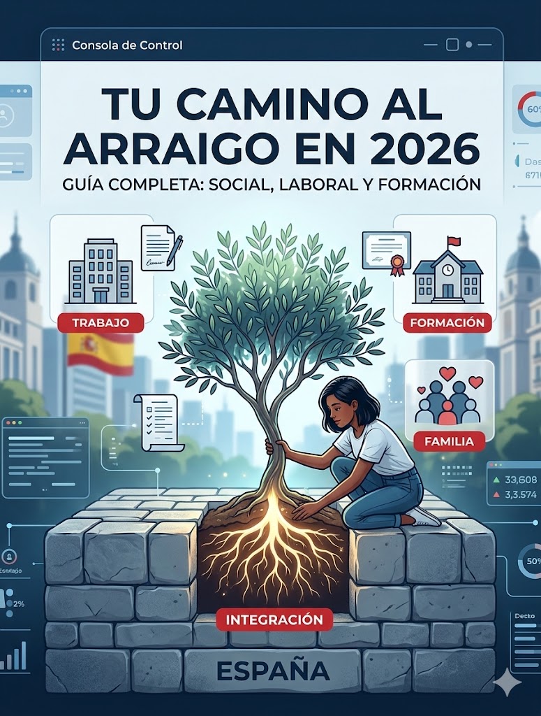 Guía Completa 2026: Trámites de Arraigo (Social, Laboral y Formación)